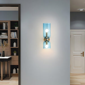 Dual Glass Wall Sconce