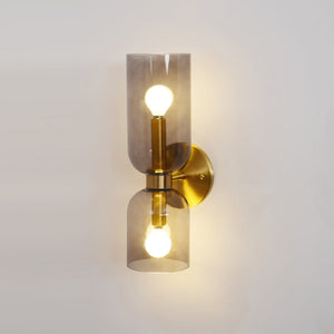 Dual Glass Wall Sconce