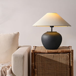 Ceramic Curve Table Lamp