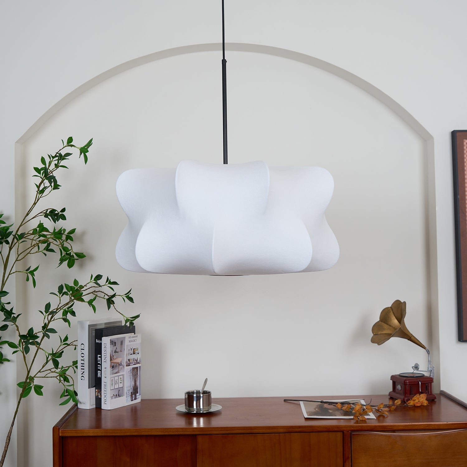 Cocoon Silk Pendant