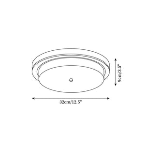 Ripple Glass Ceiling Light