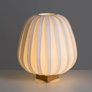 Ribbed Glow Table Lamp