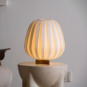 Ribbed Glow Table Lamp