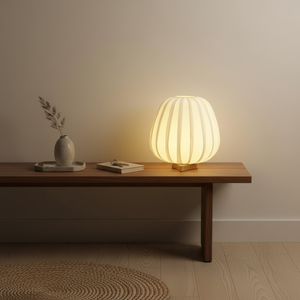 Ribbed Glow Table Lamp