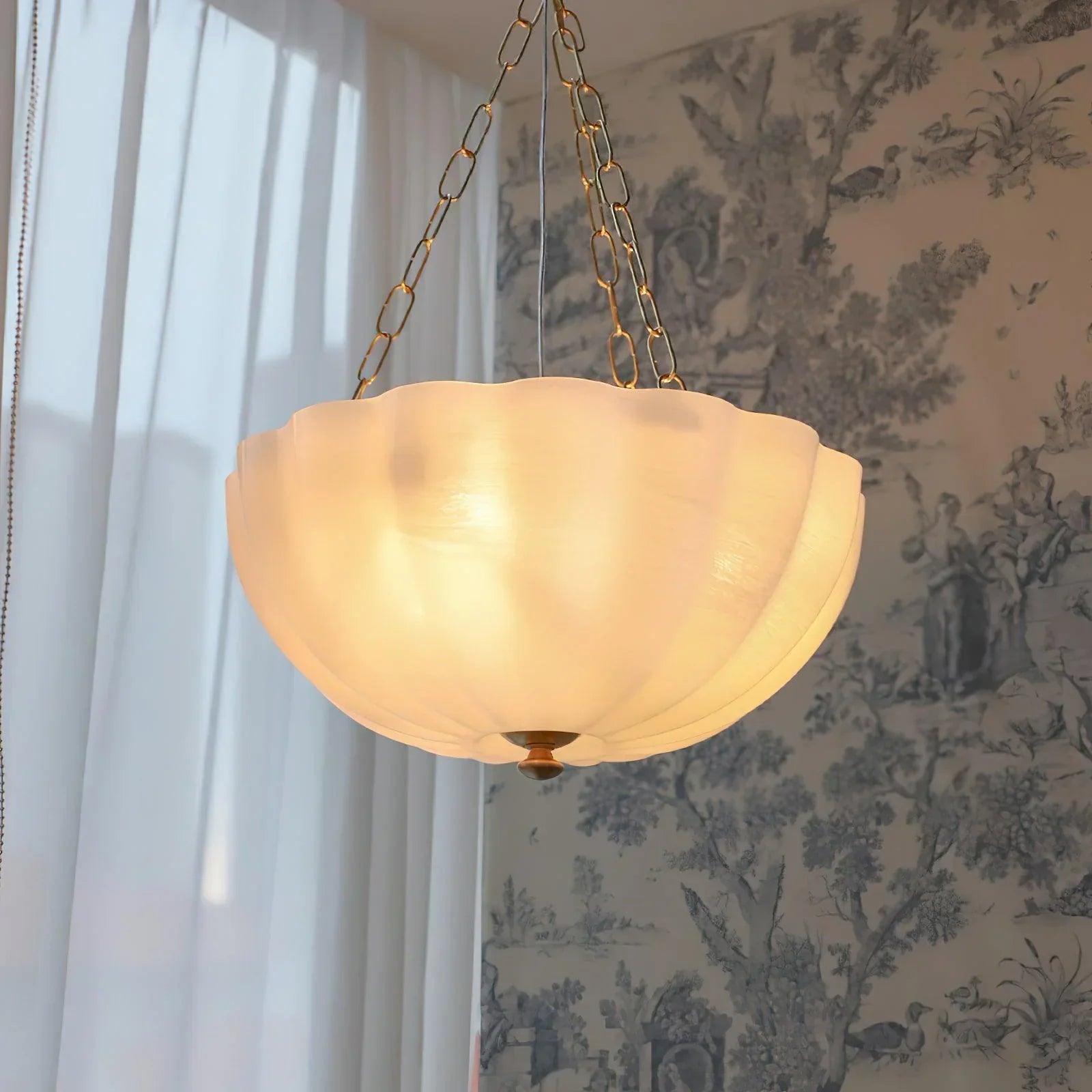 Frosted Bowl Pendant