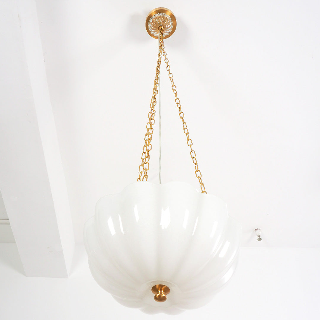 Frosted Bowl Pendant