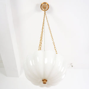 Frosted Bowl Pendant