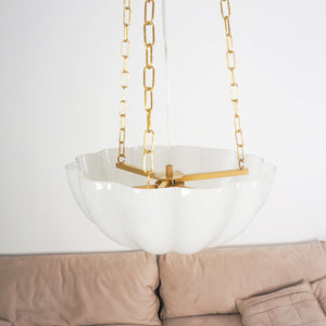 Frosted Bowl Pendant