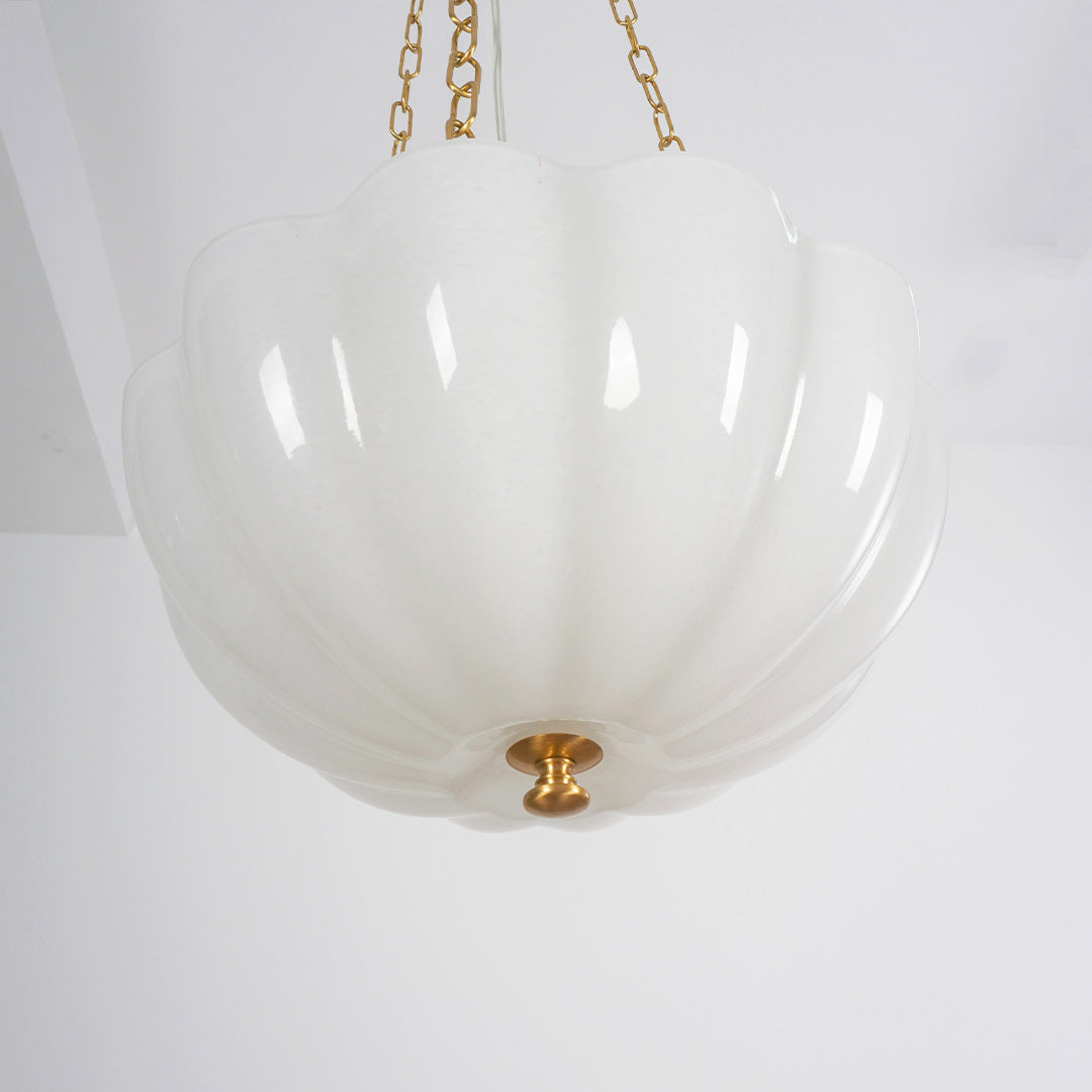 Frosted Bowl Pendant