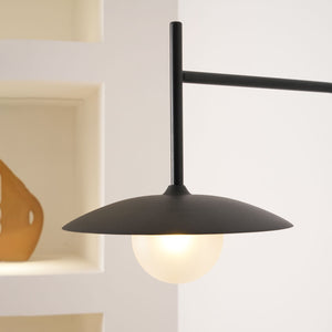 Frosted Globe Sconce