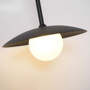 Frosted Globe Sconce