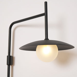 Frosted Globe Sconce