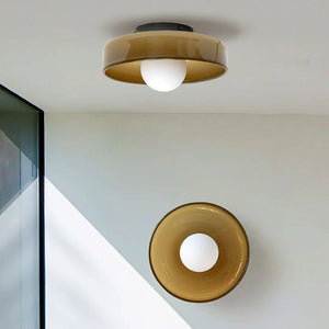Nested Globe Flush Light