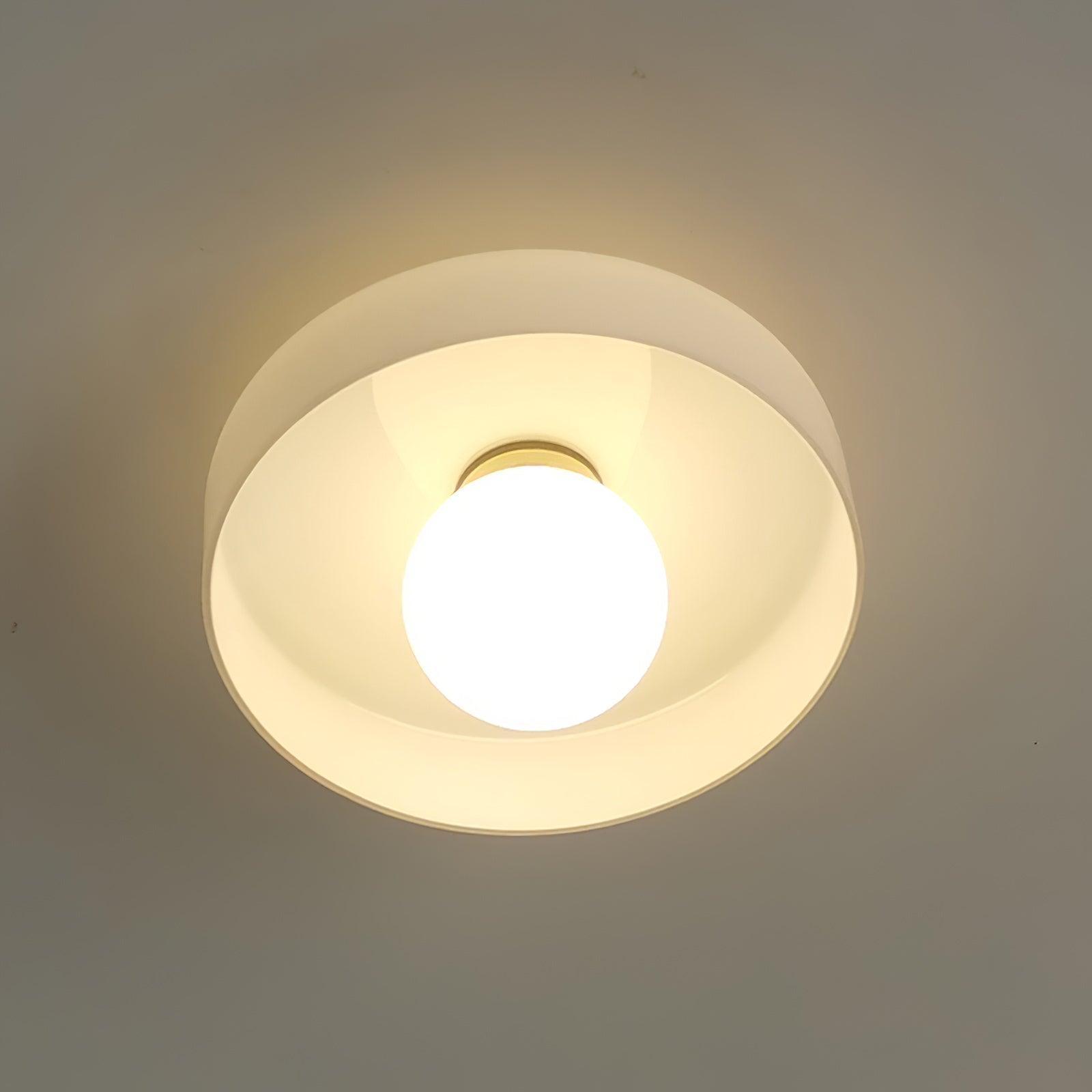 Nested Globe Flush Light