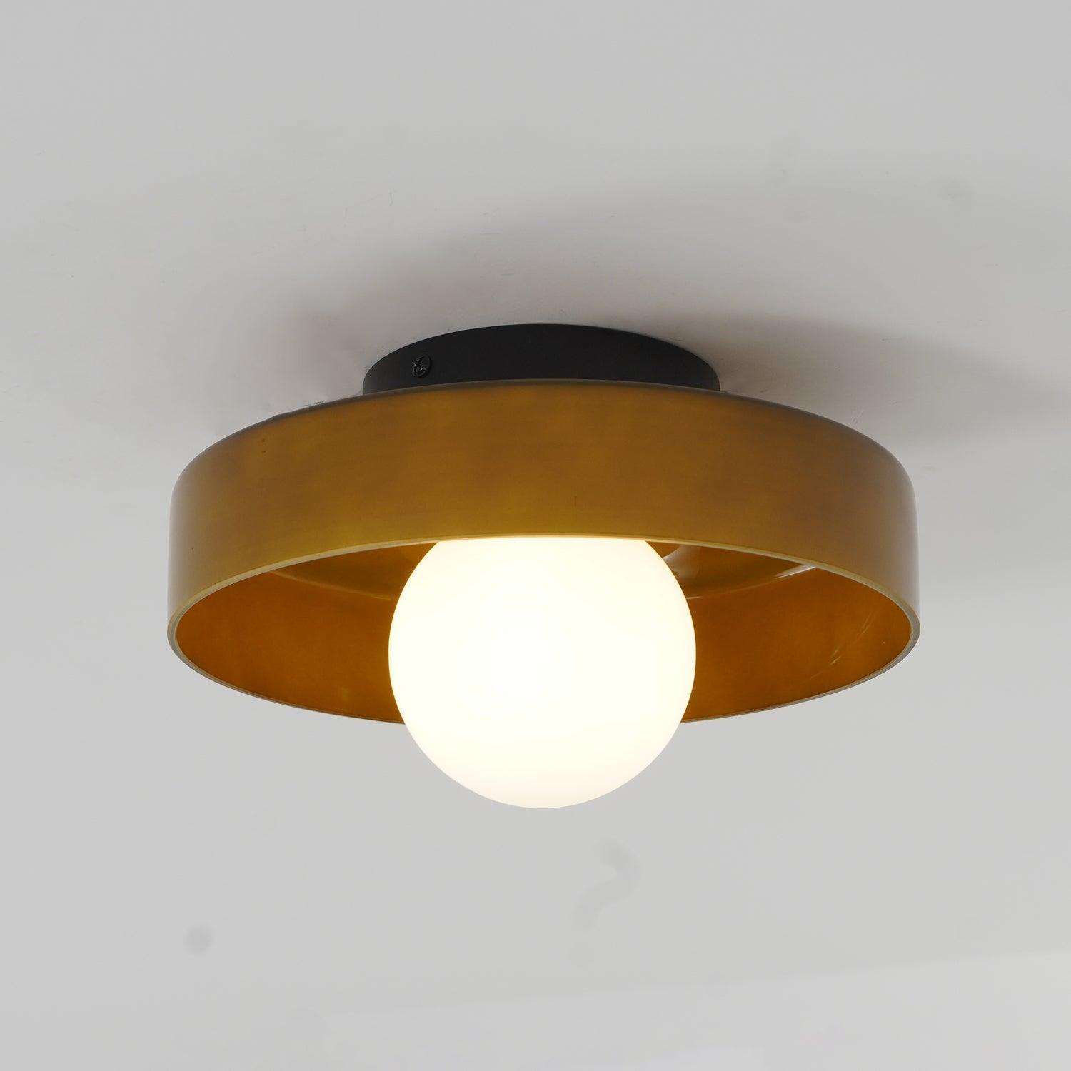 Nested Globe Flush Light