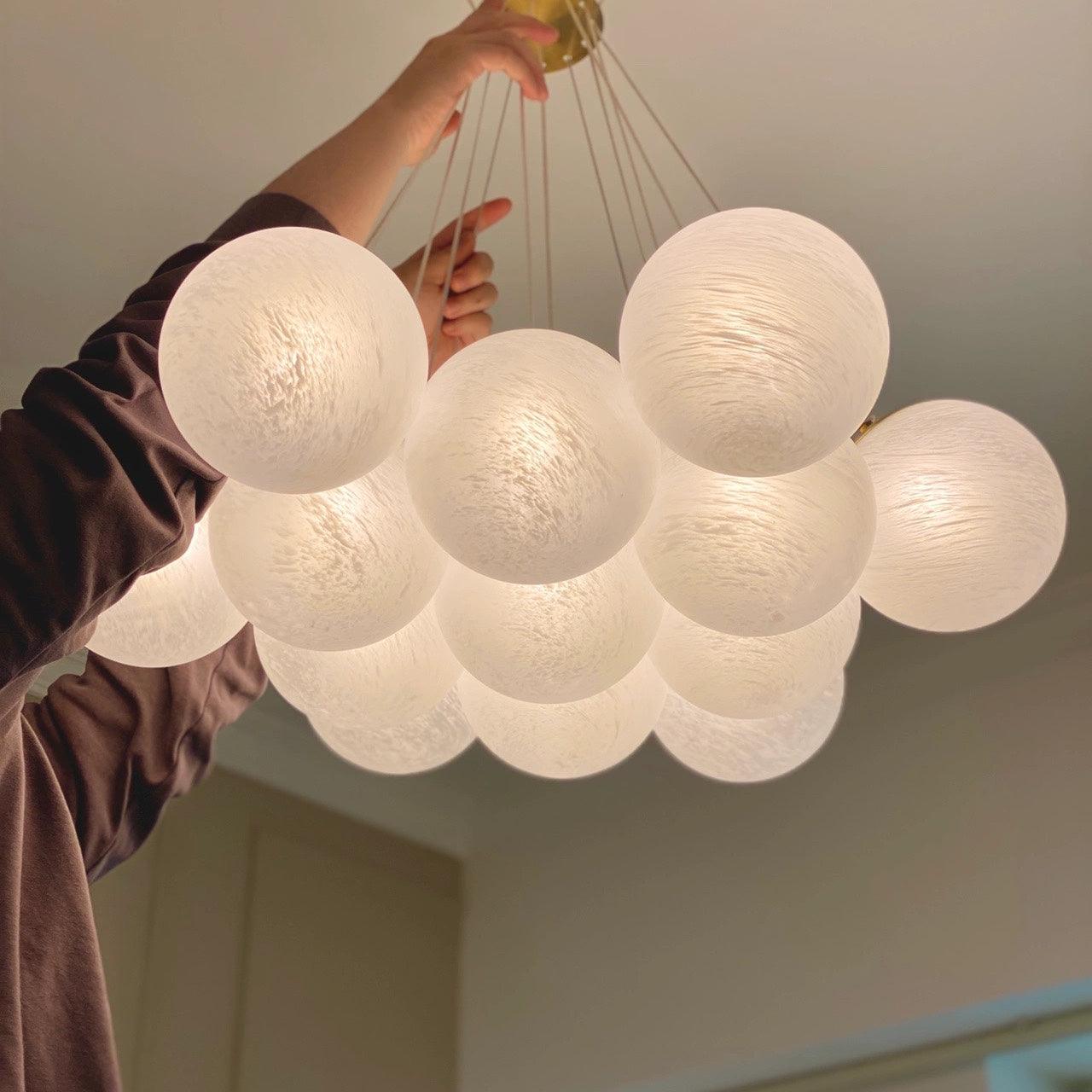 Cascade Globe Chandelier