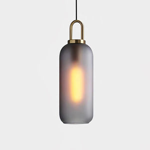 Copper Glass Pendant