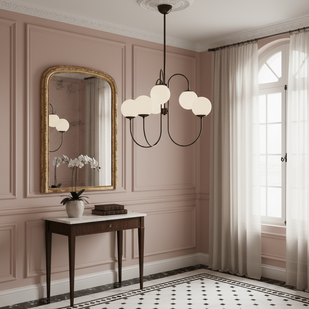 Halo Globe Chandelier