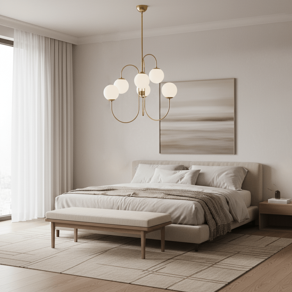 Halo Globe Chandelier