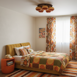 Amber Cluster Ceiling Light