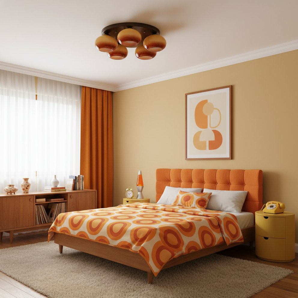 Amber Cluster Ceiling Light