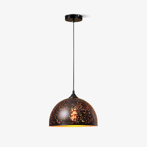 Perforated Ember Pendant