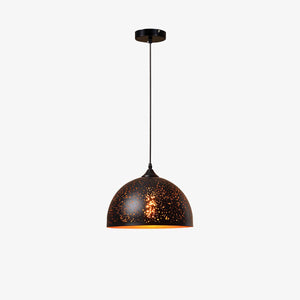 Perforated Ember Pendant
