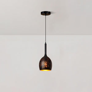 Perforated Ember Pendant