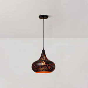Perforated Ember Pendant