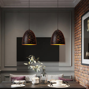 Perforated Ember Pendant