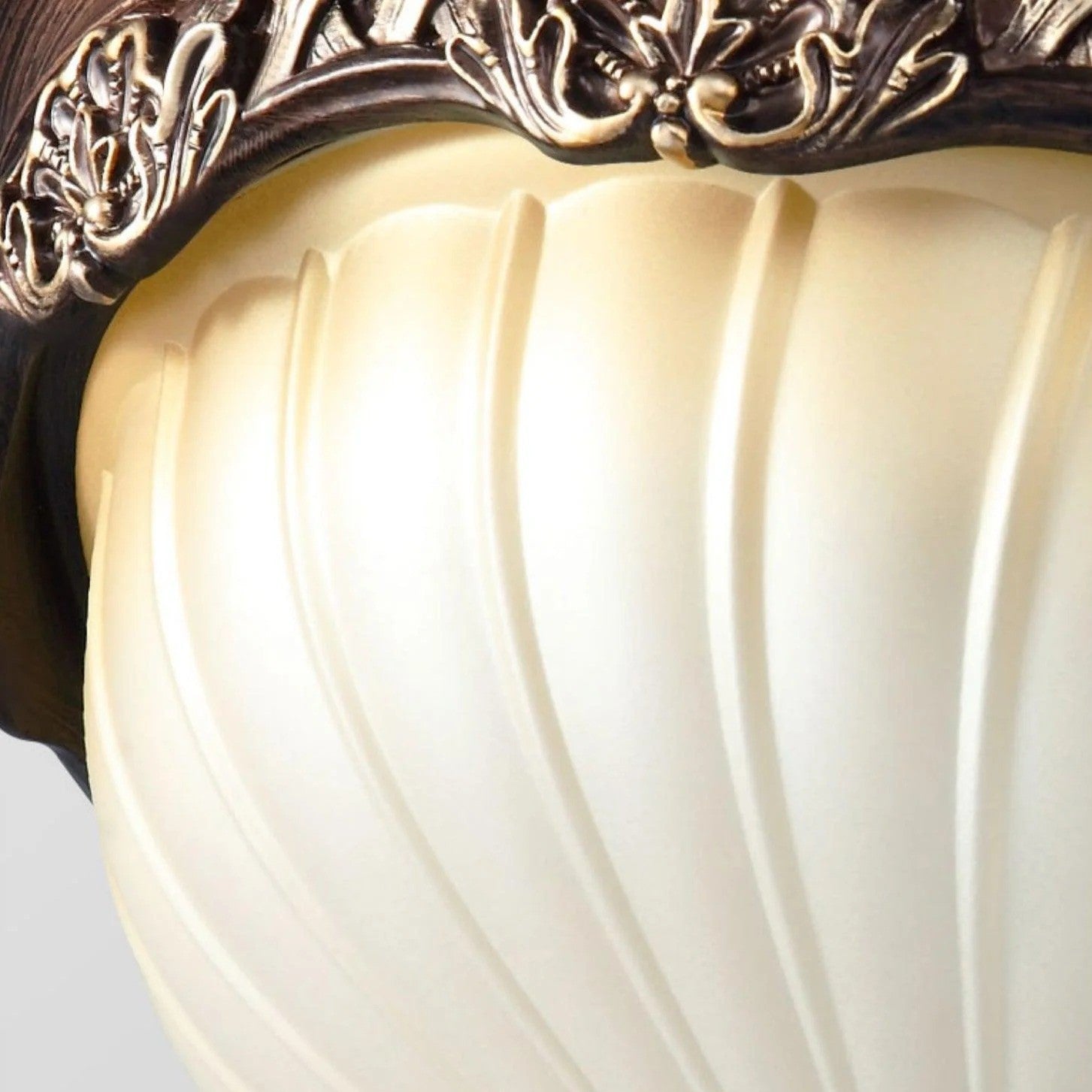 Bronze Glow Flush Light