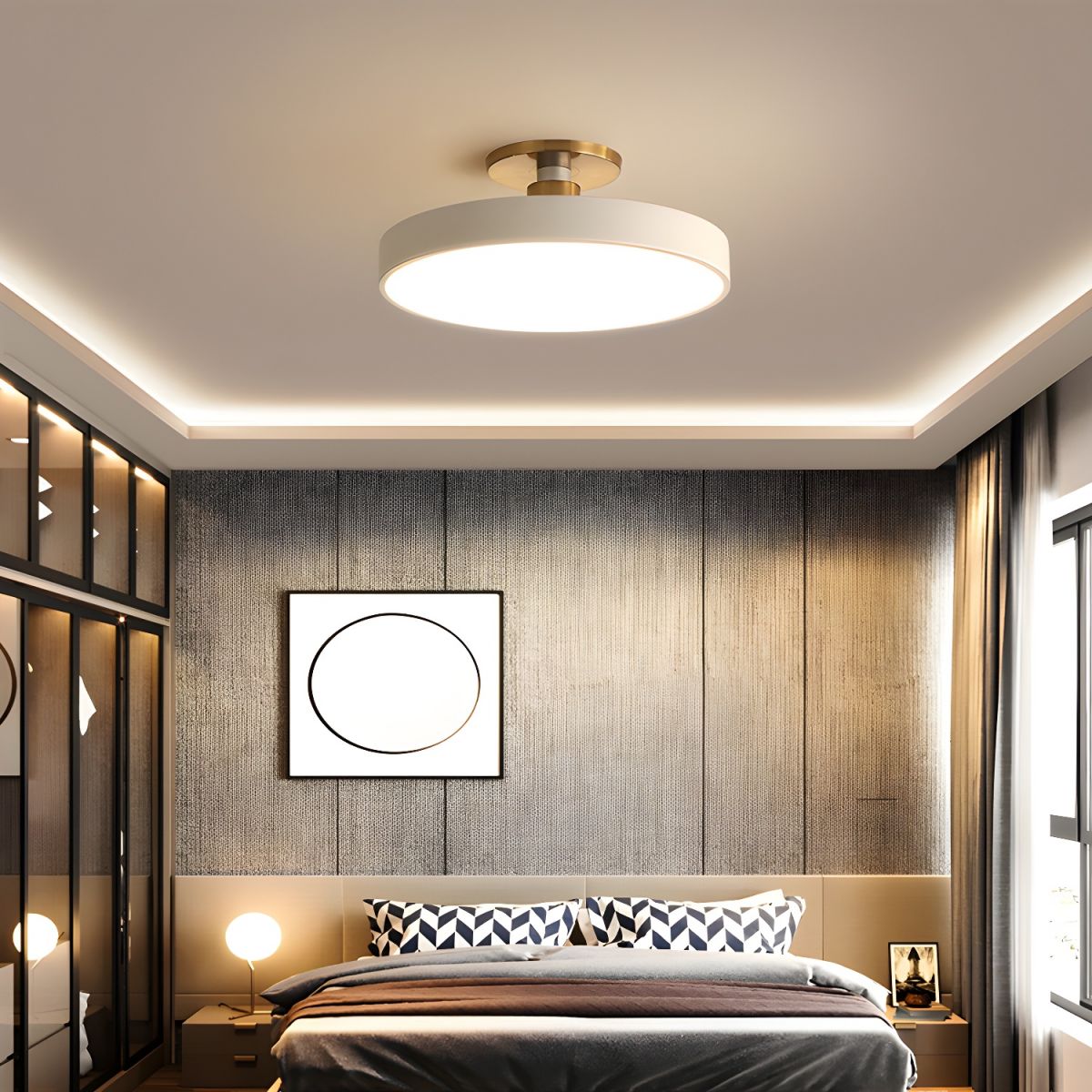 Aura Flush Mount Light