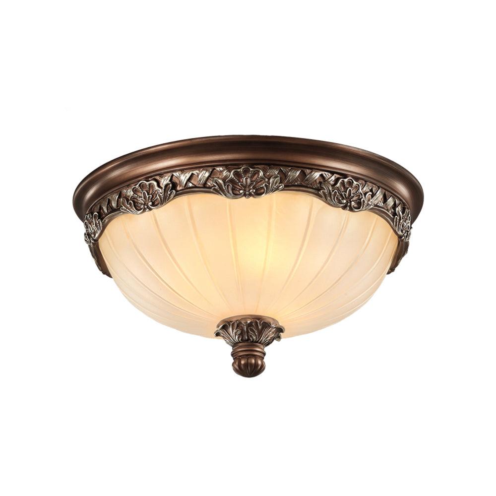 Bronze Glow Flush Light