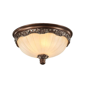 Bronze Glow Flush Light