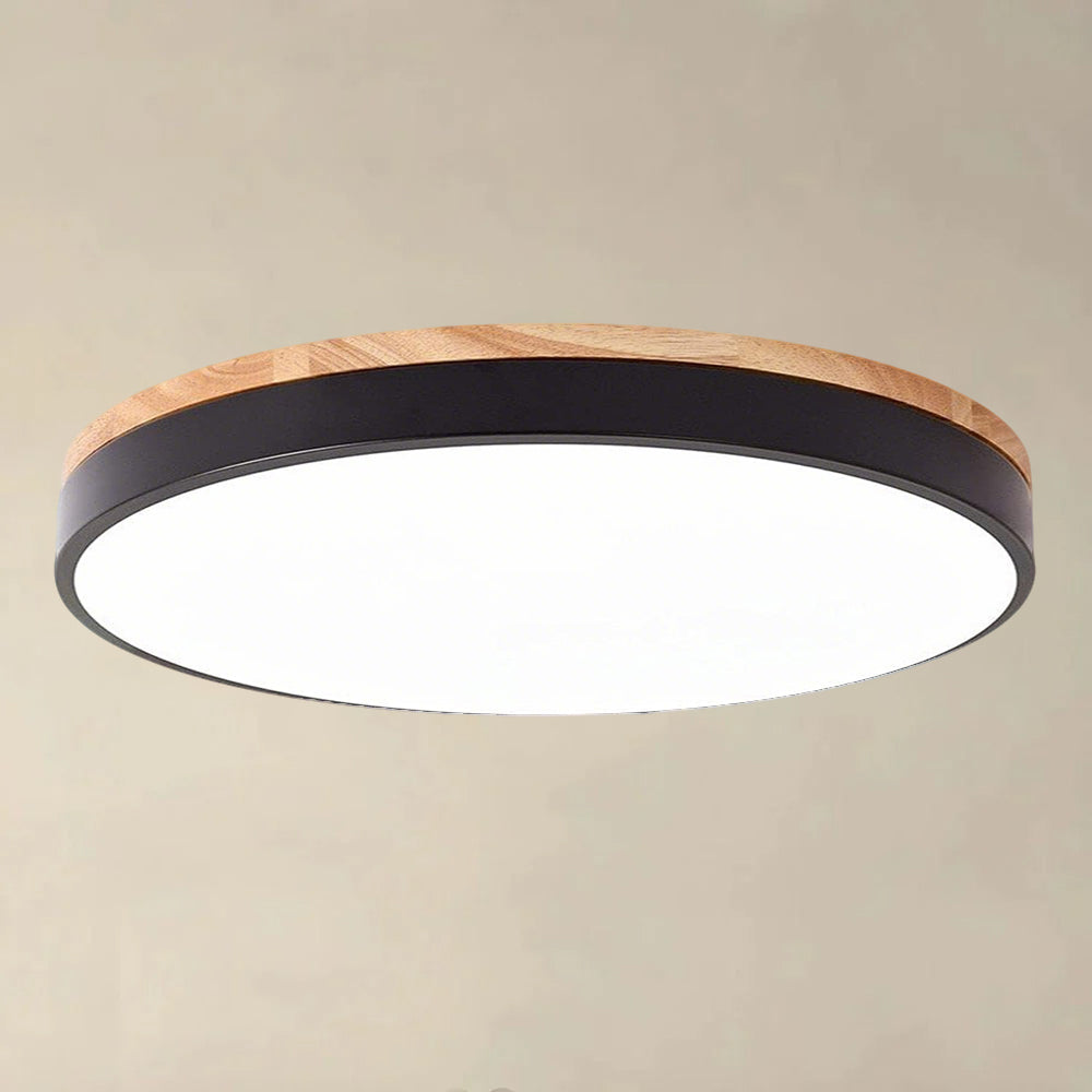 Nordic Halo Flush Light