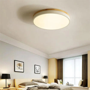 Nordic Halo Flush Light