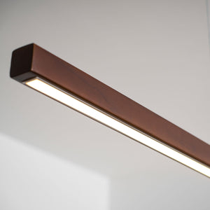 Linear Timber Pendant