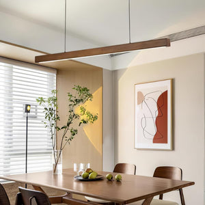 Linear Timber Pendant
