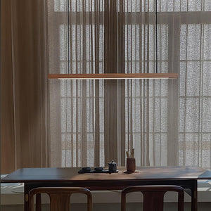 Linear Timber Pendant