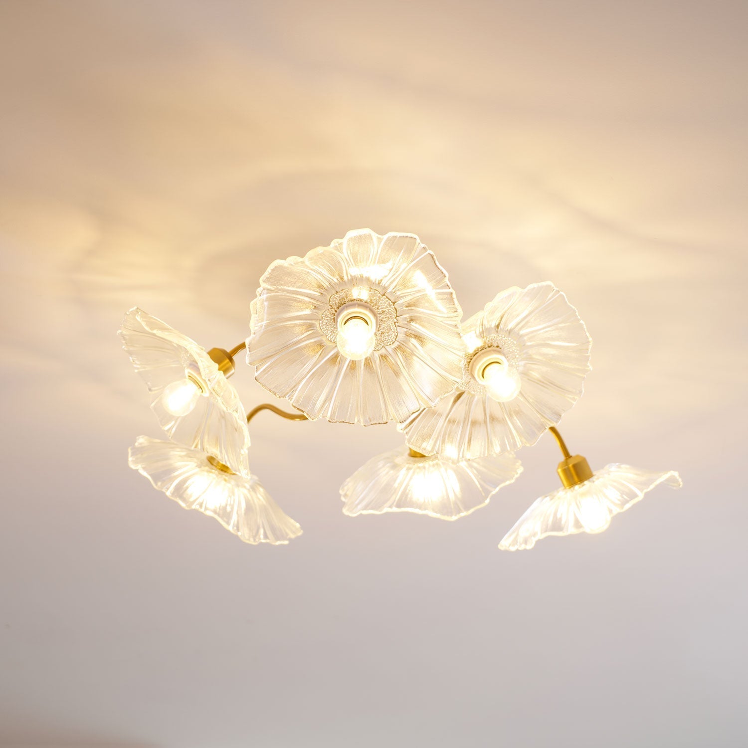 Lotus Bloom Ceiling Light
