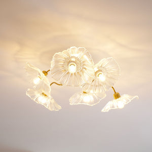 Lotus Bloom Ceiling Light