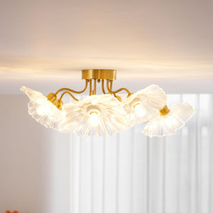 Lotus Bloom Ceiling Light