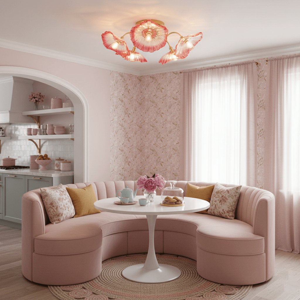 Lotus Bloom Ceiling Light