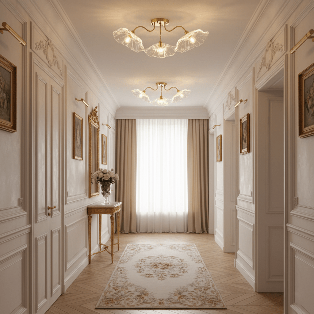 Lotus Bloom Ceiling Light