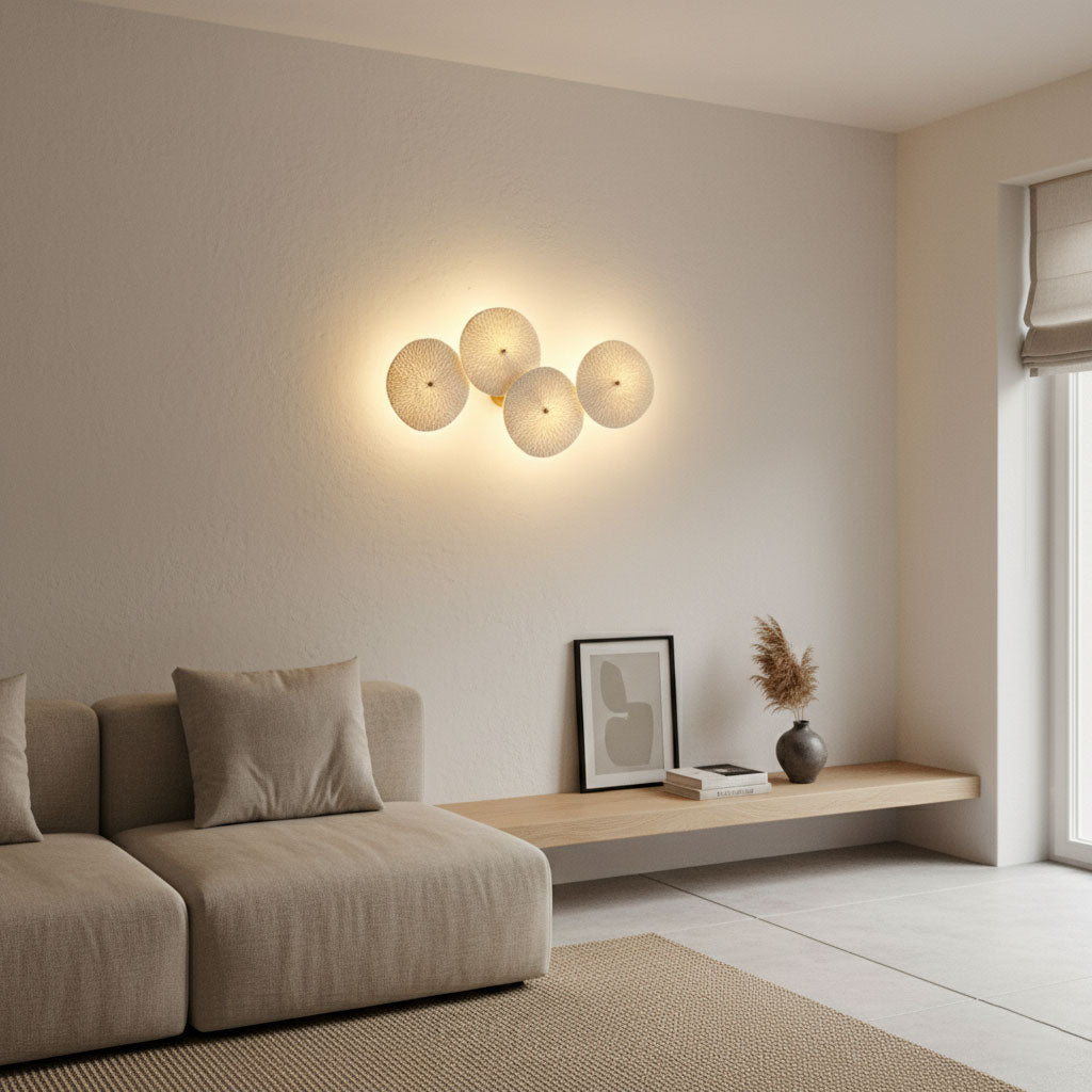 Lotus Bloom Wall Sconce