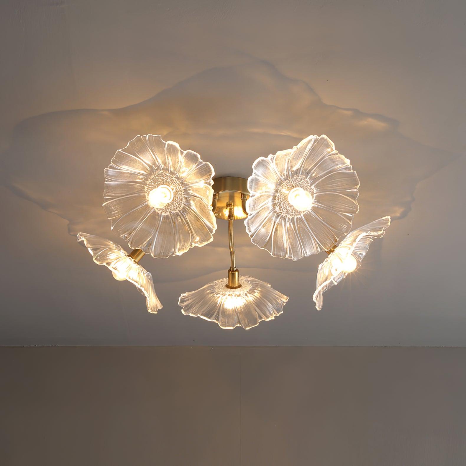 Lotus Bloom Ceiling Light