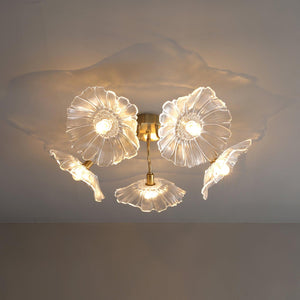 Lotus Bloom Ceiling Light