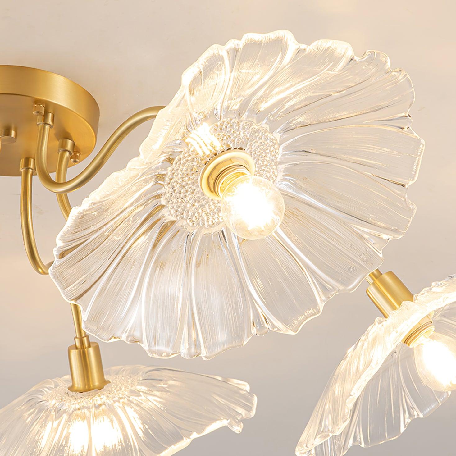 Lotus Bloom Ceiling Light
