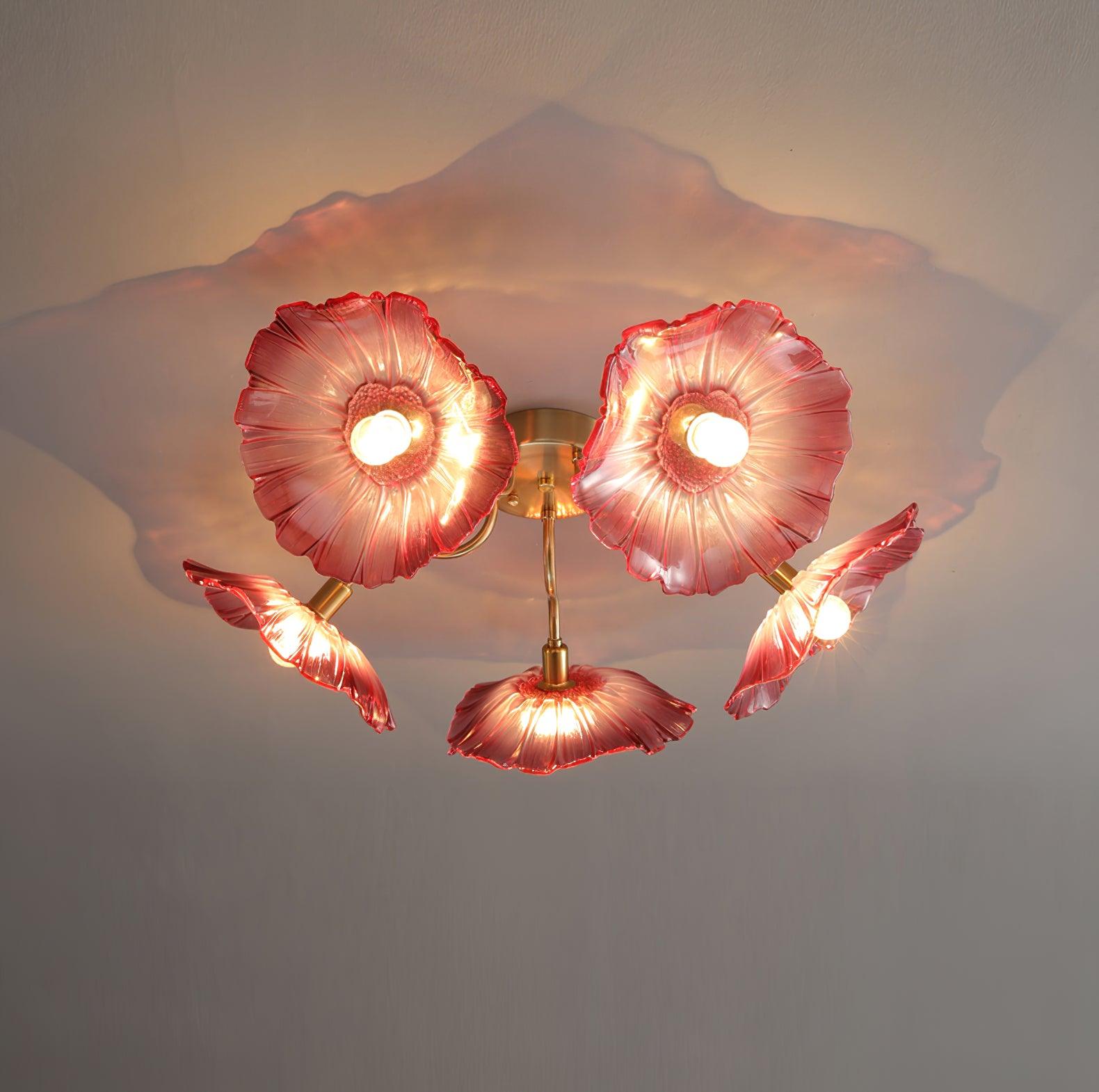 Lotus Bloom Ceiling Light