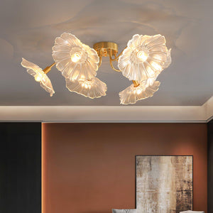 Lotus Bloom Ceiling Light